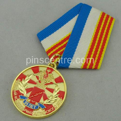 Gold Soft Enamel Medal