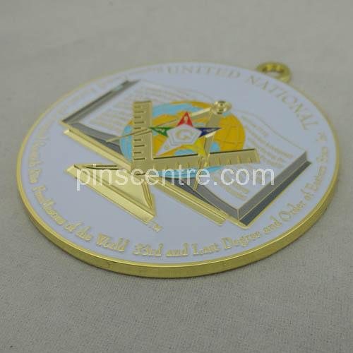 Gold Medals With Enamel
