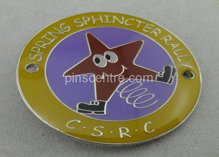 Customized Both Sides 3D Brass / Copper / Zinc Alloy Memorial Coin with Antique Gold, Nickel, Brass Plating
